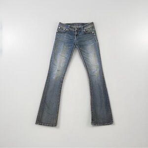 Miss Me Women's Designer Bootcut Blue Jeans Pants 30 READ DESCRIPTION